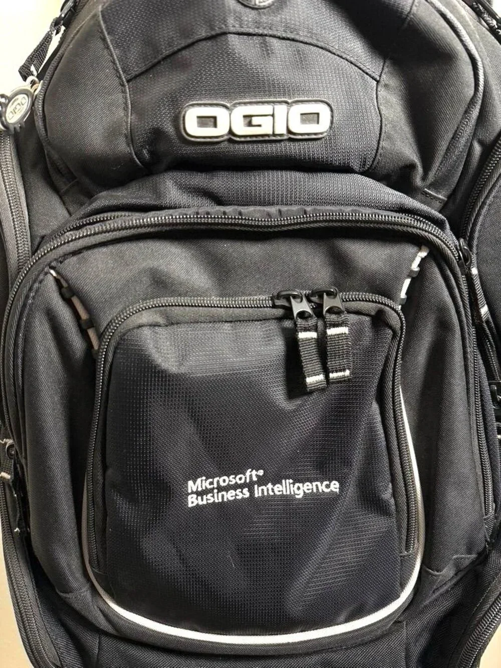 OGIO x Microsoft Ballistic Nylon Backpack Heavy Duty Travel Laptop Media